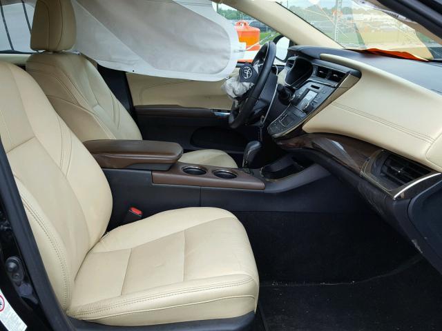 4T1BK1EB9FU165996 - 2015 TOYOTA AVALON XLE BLACK photo 5