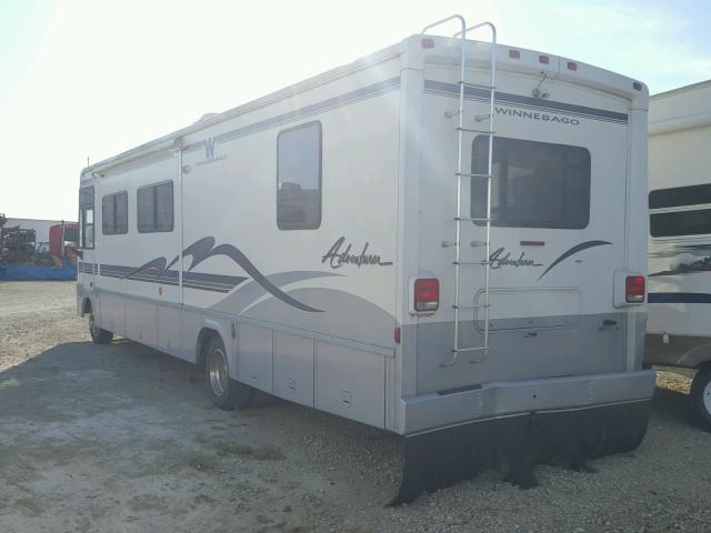 3FCNF53S1XJA34567 - 1999 WINNEBAGO ADVENTURER WHITE photo 3