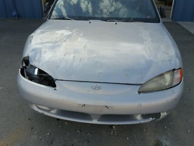 KMHJF24M4WU665590 - 1998 HYUNDAI ELANTRA GRAY photo 7