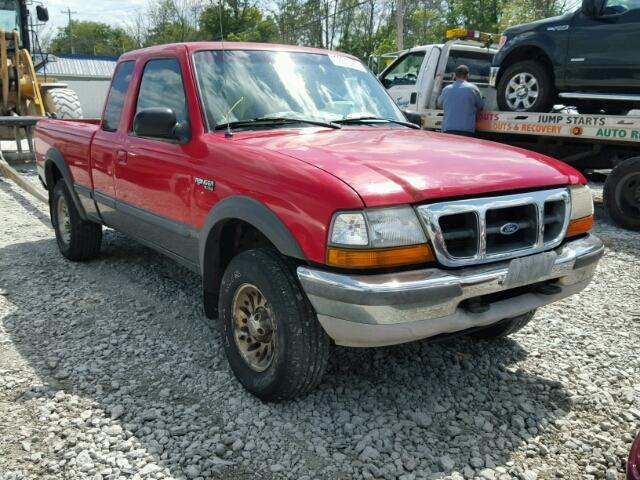 1FTZR15X5WTA75888 - 1998 FORD RANGER SUP RED photo 1