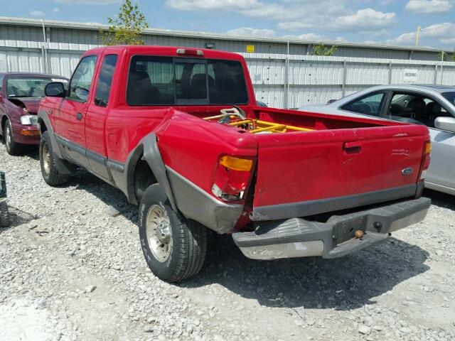 1FTZR15X5WTA75888 - 1998 FORD RANGER SUP RED photo 3