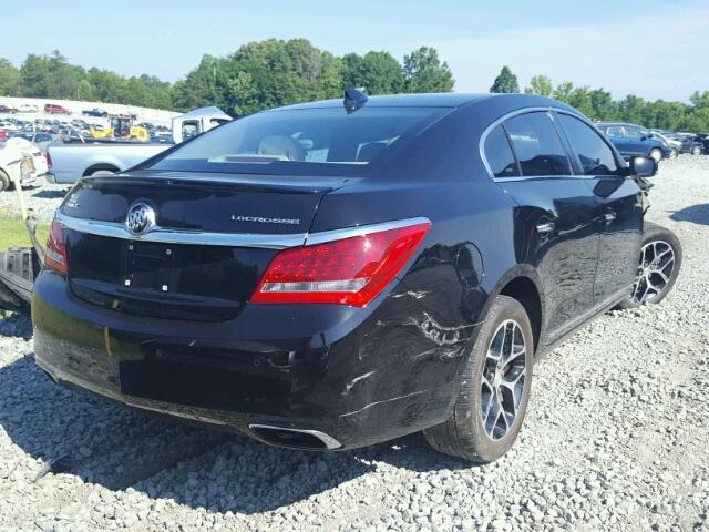 1G4G45G38GF218450 - 2016 BUICK LACROSSE S BLACK photo 4