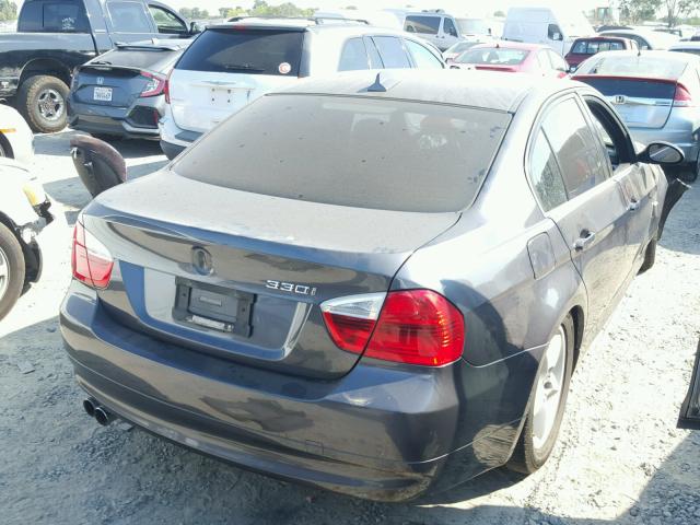 WBAVB33546PS13460 - 2006 BMW 330 I CHARCOAL photo 4