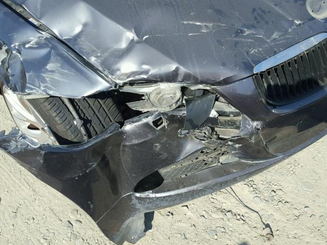 WBAVB33546PS13460 - 2006 BMW 330 I CHARCOAL photo 9