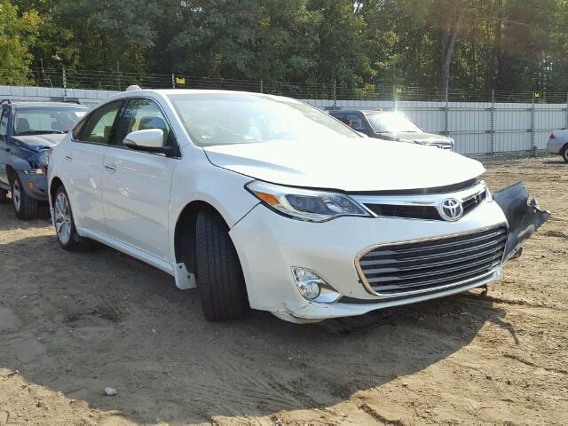 4T1BK1EBXEU122914 - 2014 TOYOTA AVALON BAS WHITE photo 1