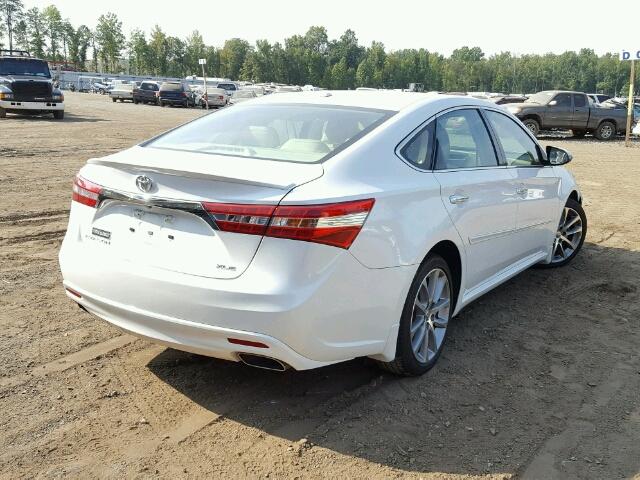 4T1BK1EBXEU122914 - 2014 TOYOTA AVALON BAS WHITE photo 4