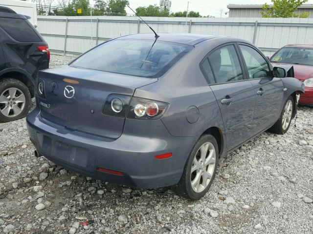 JM1BK32F891215848 - 2009 MAZDA 3 I BLUE photo 4