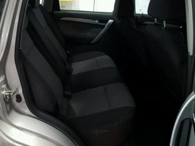 KL1TD66E49B671266 - 2009 CHEVROLET AVEO LS SILVER photo 6