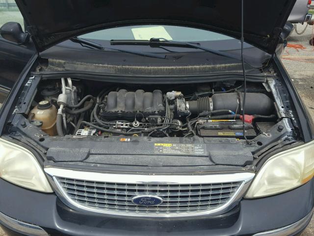 2FMZA52483BA17788 - 2003 FORD WINDSTAR S BLACK photo 7