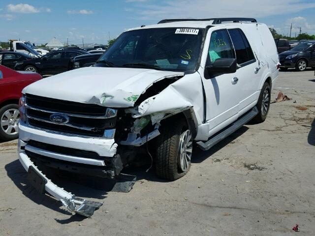 1FMJK1HT2HEA42554 - 2017 FORD EXPEDITION WHITE photo 2