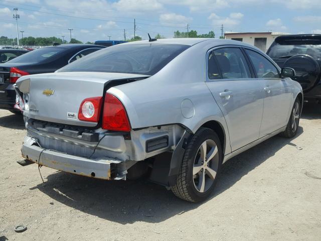 1G1ZC5E18BF360333 - 2011 CHEVROLET MALIBU 1LT SILVER photo 4