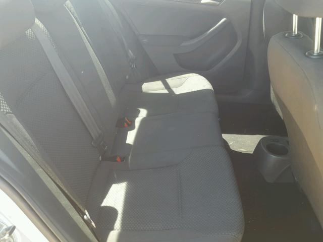 3VW2K7AJ4CM463311 - 2012 VOLKSWAGEN JETTA BASE SILVER photo 6