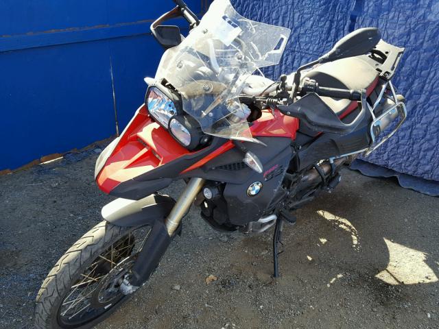 WB10B1509EZF89528 - 2014 BMW F800 GS AD RED photo 2