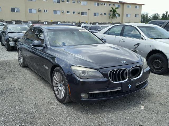 WBAKB83579CY58969 - 2009 BMW 750 LI BLACK photo 1