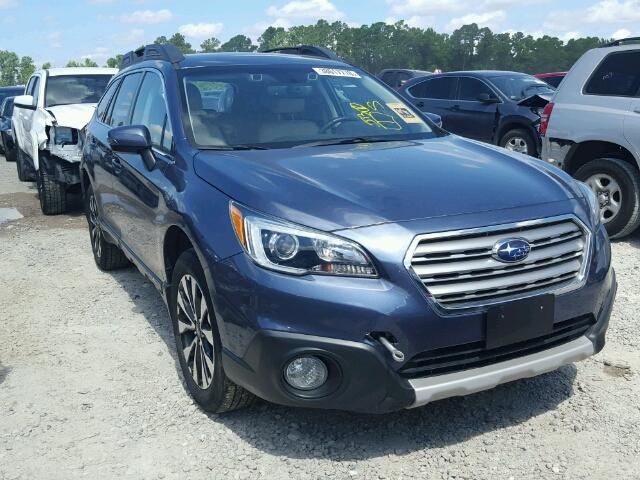 4S4BSANCXH3226192 - 2017 SUBARU OUTBACK 2. BLUE photo 1