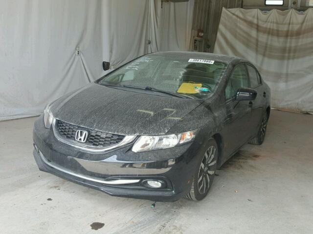 2HGFB2F94FH510167 - 2015 HONDA CIVIC EXL 黑色 照片 2