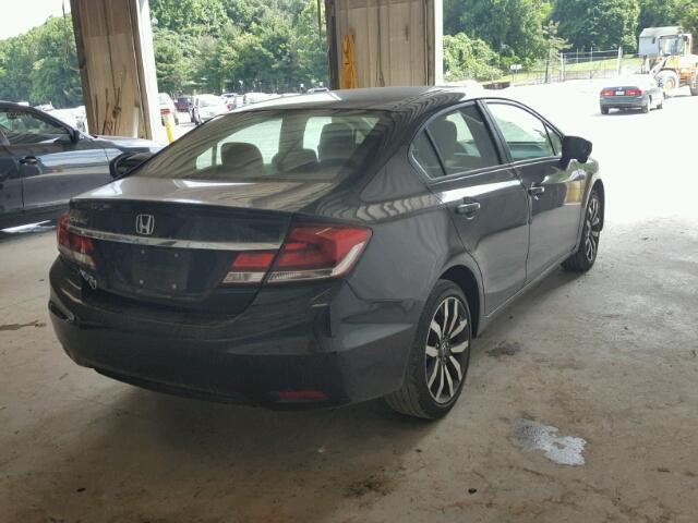 2HGFB2F94FH510167 - 2015 HONDA CIVIC EXL 黑色 照片 4