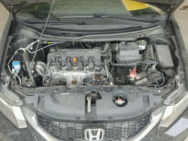 2HGFB2F94FH510167 - 2015 HONDA CIVIC EXL 黑色 照片 7