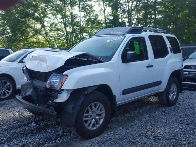 5N1AN0NW9EN800711 - 2014 NISSAN XTERRA X WHITE photo 2