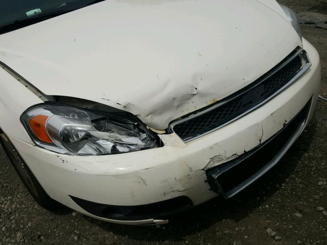 2G1WD58C989167445 - 2008 CHEVROLET IMPALA SUP WHITE photo 9