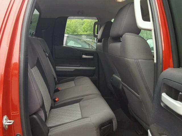 5TFUY5F11GX514691 - 2016 TOYOTA TUNDRA DOU RED photo 6
