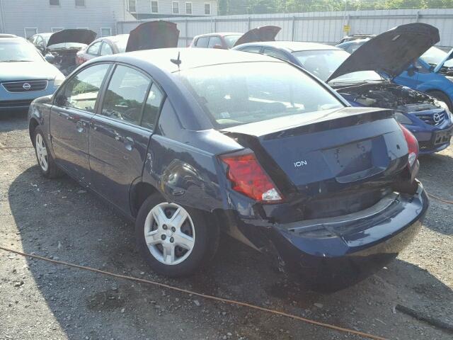 1G8AZ55F77Z154161 - 2007 SATURN ION LEVEL BLUE photo 3