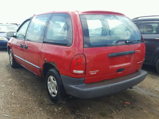 2B4FP25B8VR369582 - 1997 DODGE CARAVAN RED photo 3