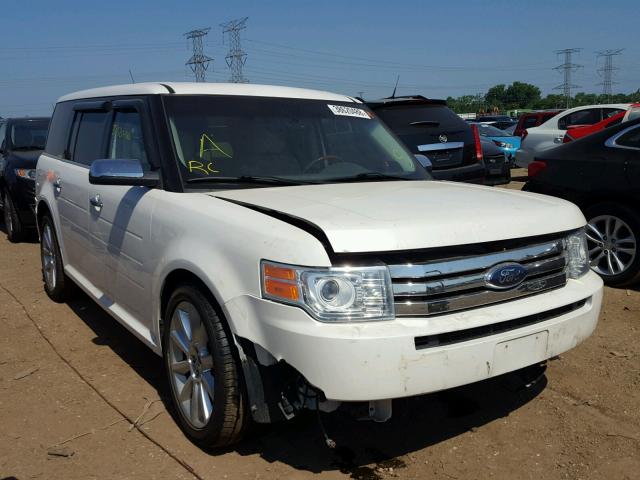 2FMHK6DT1ABA90081 - 2010 FORD FLEX LIMIT WHITE photo 1