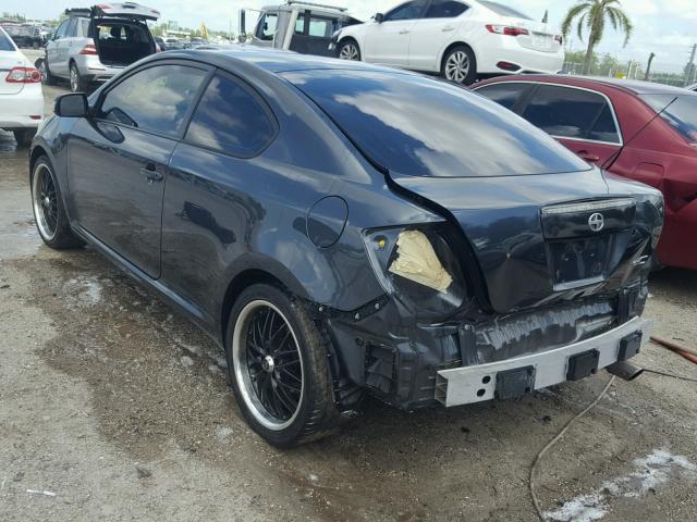 JTKDE177970179962 - 2007 TOYOTA SCION TC 灰色 照片 3