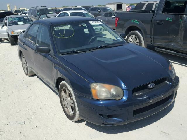 JF1GD67575H526275 - 2005 SUBARU IMPREZA RS BLUE photo 1