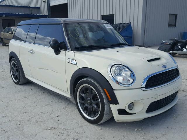 WMWMM33599TP92415 - 2009 MINI COOPER S C WHITE photo 1