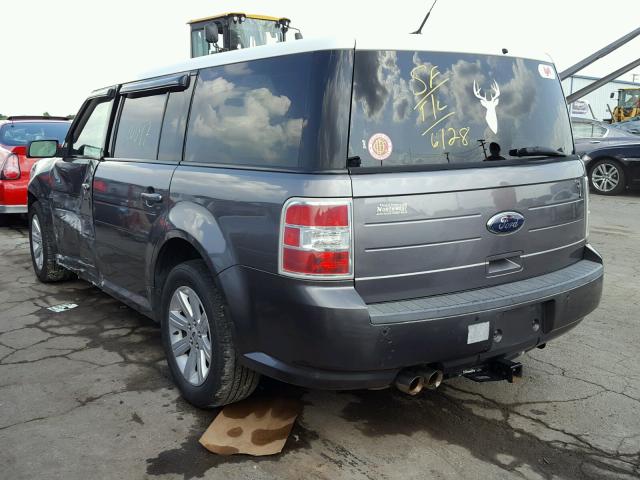 2FMDK51C79BA86982 - 2009 FORD FLEX SE GRAY photo 3