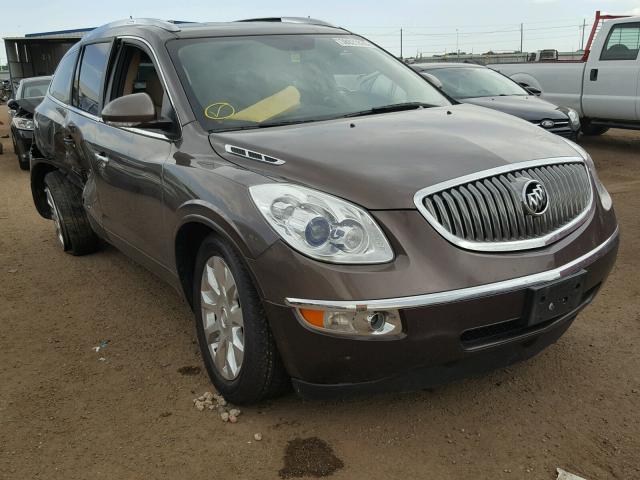 5GAKVDED7CJ369967 - 2012 BUICK ENCLAVE BROWN photo 1