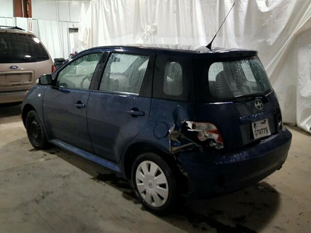 JTKKT624865007687 - 2006 TOYOTA SCION XA ლურჯი ფოტო 3