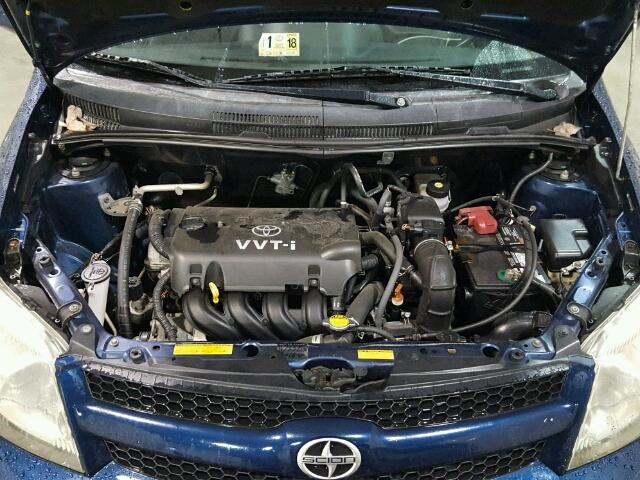 JTKKT624865007687 - 2006 TOYOTA SCION XA ლურჯი ფოტო 7