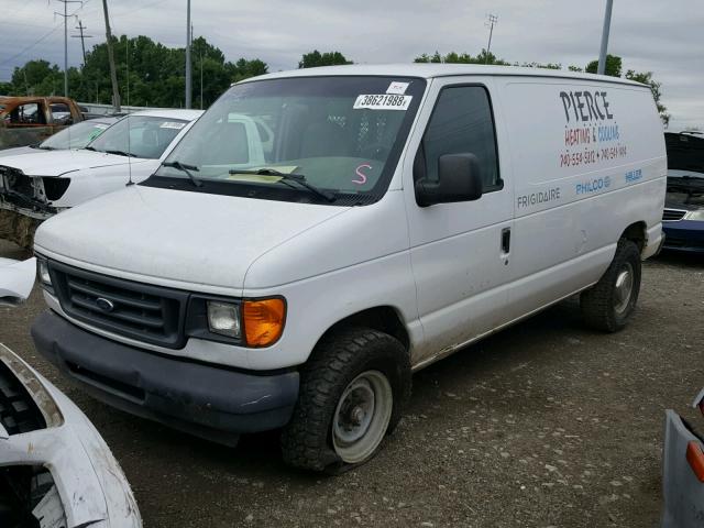 1FTNE24293HB19900 - 2003 FORD ECONOLINE WHITE photo 2