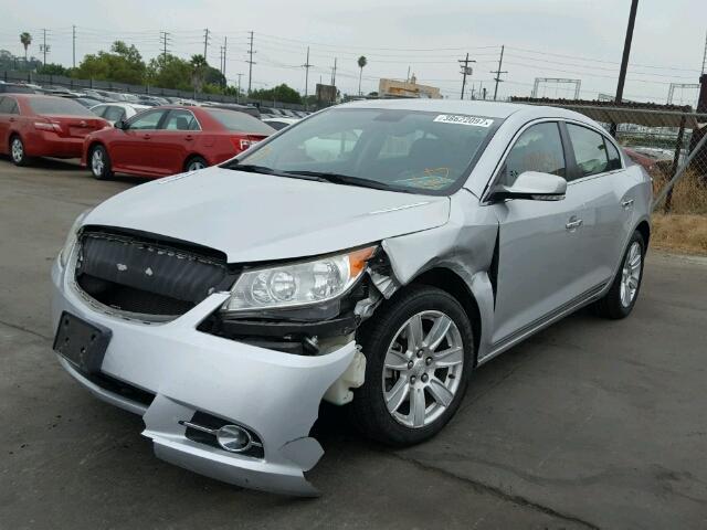 1G4GC5E3XDF152923 - 2013 BUICK LACROSSE SILVER photo 2