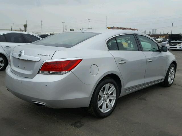 1G4GC5E3XDF152923 - 2013 BUICK LACROSSE SILVER photo 4