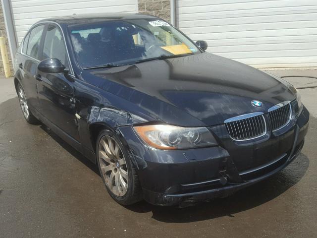 WBAVD53557AV14460 - 2007 BMW 335 XI Czarny zdjęcie 1