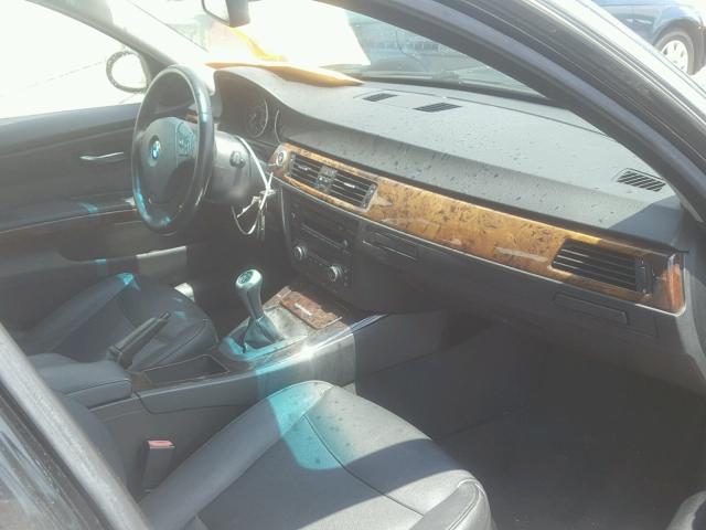 WBAVD53557AV14460 - 2007 BMW 335 XI Czarny zdjęcie 5