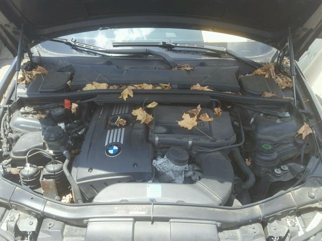 WBAVD53557AV14460 - 2007 BMW 335 XI Czarny zdjęcie 7