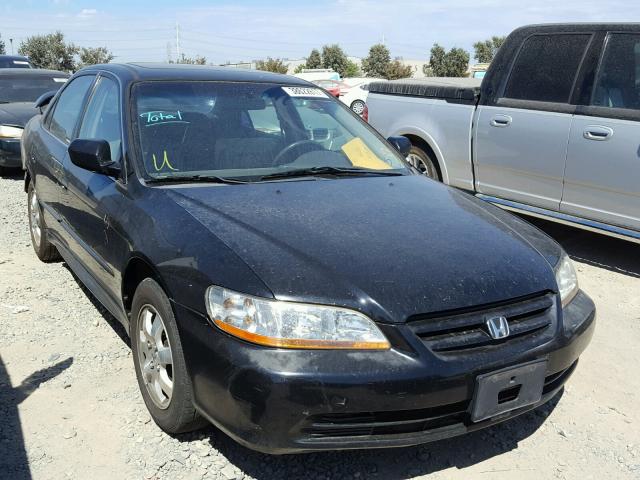 JHMCG66091C011354 - 2001 HONDA ACCORD EX BLACK photo 1