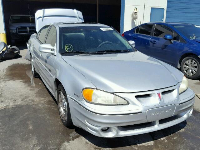 1G2NW52E02M521181 - 2002 PONTIAC GRAND AM G SILVER photo 1