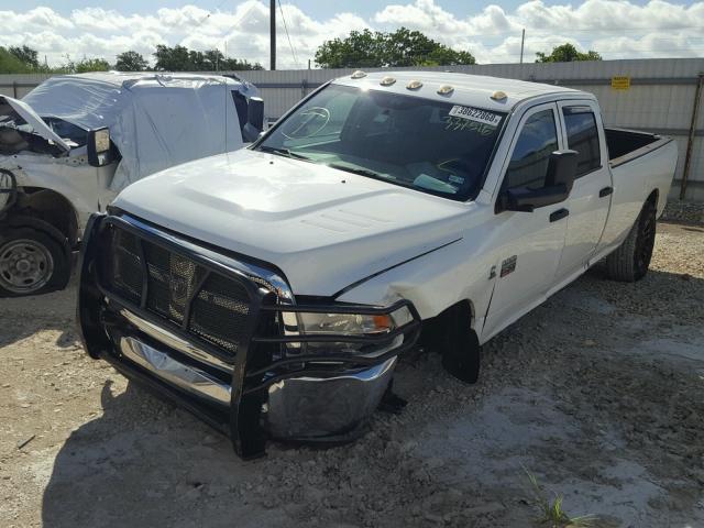 3C6UD5HL7CG337516 - 2012 DODGE RAM 2500 S WHITE photo 2