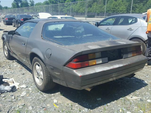 1G1FP23E0NL169961 - 1992 CHEVROLET CAMARO RS GRAY photo 3