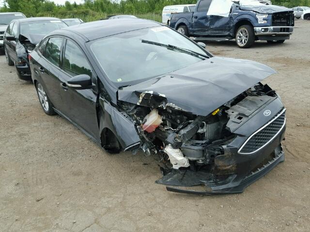 1FADP3F26FL218495 - 2015 FORD FOCUS SE BLACK photo 1