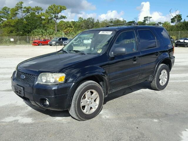 1FMCU94147KB44881 - 2007 FORD ESCAPE LIM BLACK photo 2