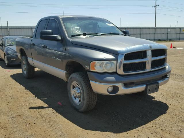 3D7KU28D14G105766 - 2004 DODGE RAM 2500 S CHARCOAL photo 1