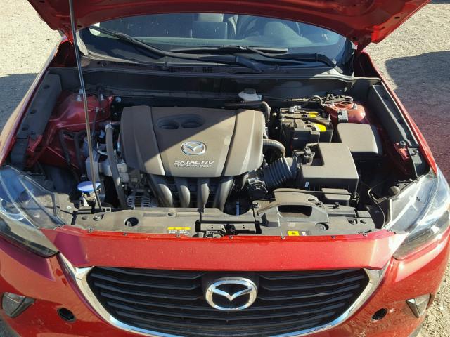 JM1DKDC74H0171812 - 2017 MAZDA CX-3 TOURI RED photo 7