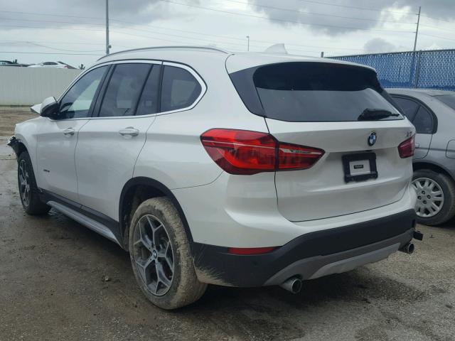 WBXHU7C38H5D71613 - 2017 BMW X1 SDRIVE2 WHITE photo 3